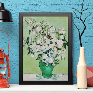 Still Life Roses in a Vase by Vincent van Gogh Poster
