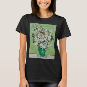 Still Life Roses in a Vase by Vincent van Gogh T-Shirt