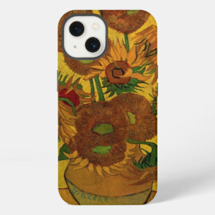 Still Life Vase w 15 Sunflowers Vincent van Gogh iPhone 13 Case