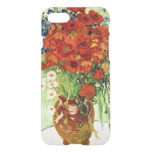Still Life, Vase with Daisies and Poppies (1890) iPhone SE/8/7 Case