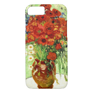 Still Life, Vase with Daisies and Poppies Van Gogh Case-Mate iPhone Case