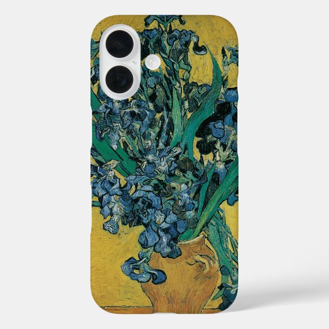 Still Life Vase with Irises by Vincent van Gogh Case-Mate iPhone Case (Back)