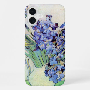 Still Life Vase with Irises by Vincent van Gogh iPhone 16 Plus Case