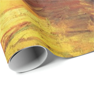 Still Life Vase with Oleanders and Books Wrapping Paper