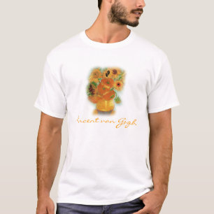 Still life - Vase with twelve Sunflowers, van Gogh T-Shirt
