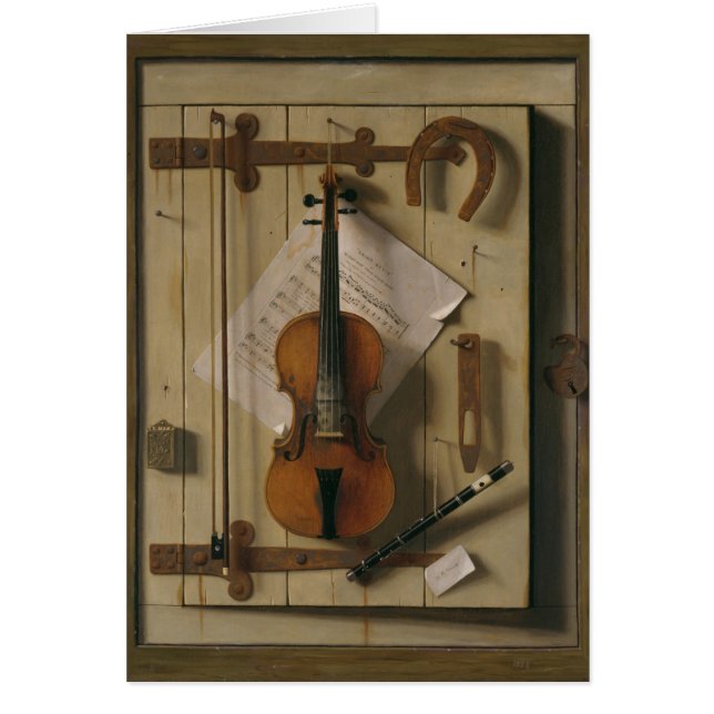 Still Life, Violin and Music (Front)