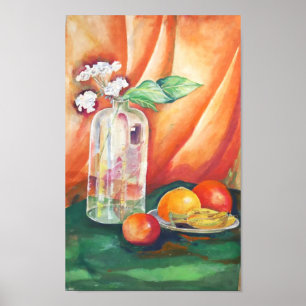 Still Life Watercolor – Fruit Wall Art