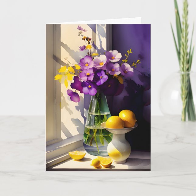 Still Life: When Life Gives You Lemons Card (Front)