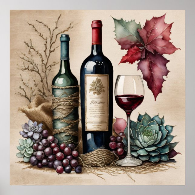 Still Life: Wine 1 Poster (Front)