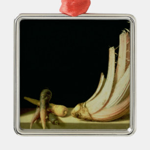 Still Life with a Cardoon Metal Tree Decoration