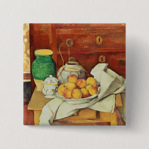 Still Life with a Chest of Drawers, 1883-87 15 Cm Square Badge