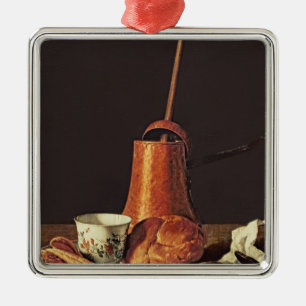 Still Life with a Drinking Chocolate Set, 1770 Metal Tree Decoration