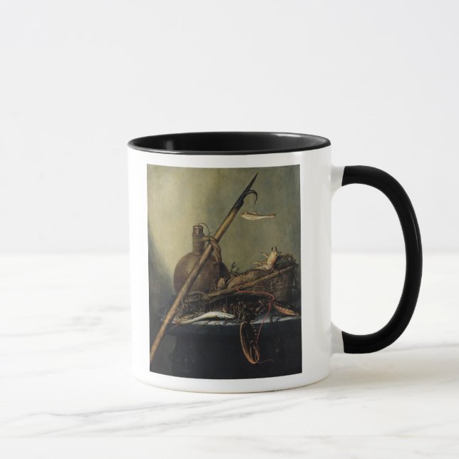 Still Life with a Pitcher and Crustaceans Mug (Right)