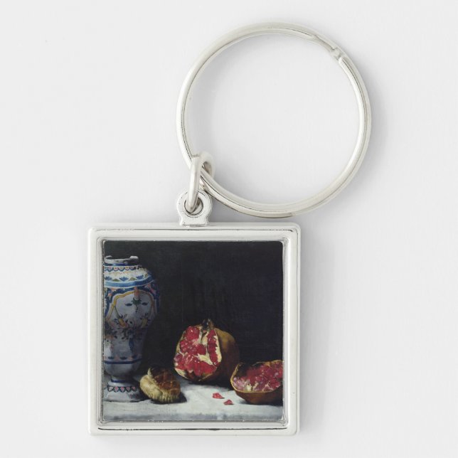 Still Life with a Pomegranate Key Ring (Front)