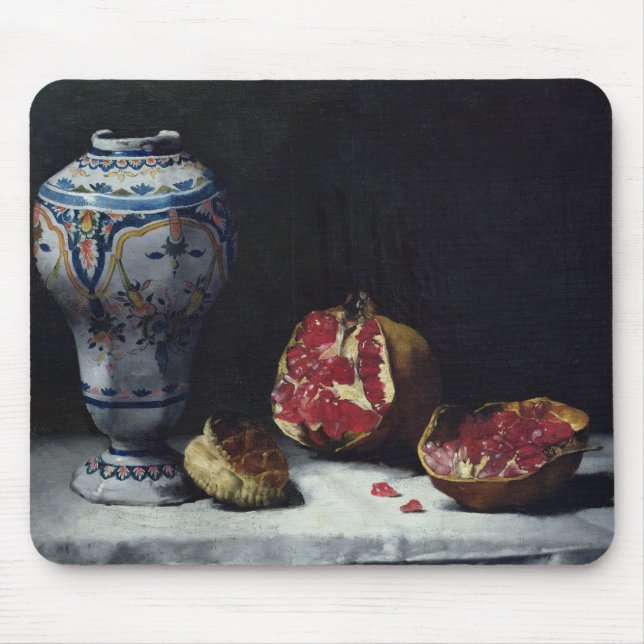 Still Life with a Pomegranate Mouse Pad (Front)