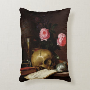 Still Life with a Skull Decorative Cushion