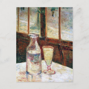 Still Life with Absinthe Van Gogh Fine Art Postcard