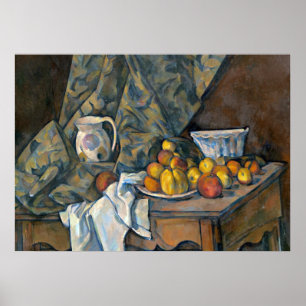 Still Life with Apples and Peaches, c.1905 Poster