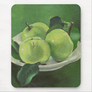 Still life with apples by Mikulas Galanda Mouse Pad