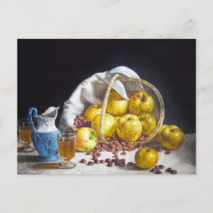 Still Life with Apples Postcard