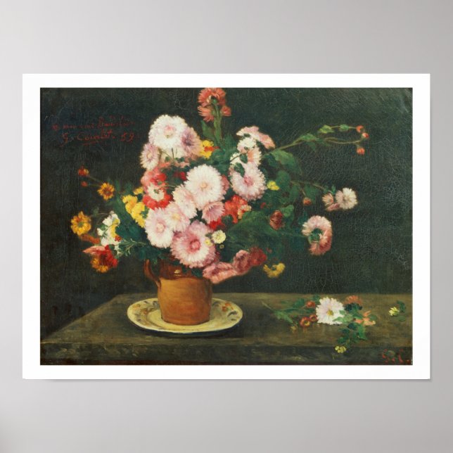 Still life with asters poster (Front)