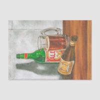 Still Life with Beer by Jennifer Goldberger