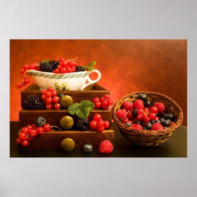 Still Life With Berries Poster (Front)