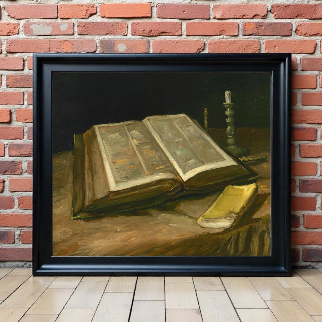 Still life with Bible by Vincent Van Gogh Poster (Creator Uploaded)