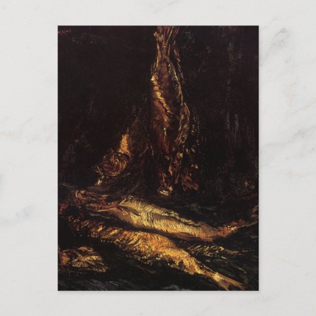 Still Life with Bloaters by Vincent van Gogh Postcard (Front)