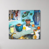 Still Life with Cat | Auguste Macke |