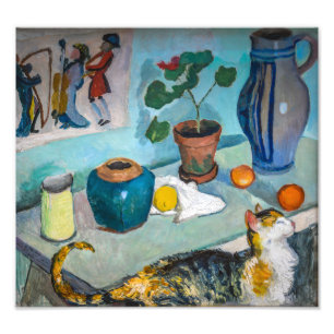 Still Life with Cats   Auguste Macke   Photo Print