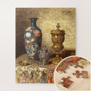 Still Life with Cloisonné Vase,  Jigsaw Puzzle