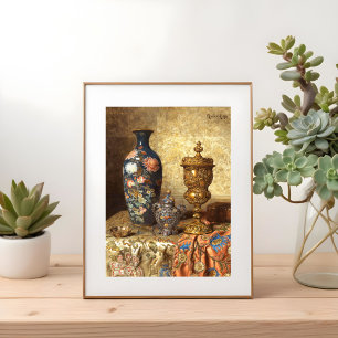 Still Life with Cloisonné Vase, Poster