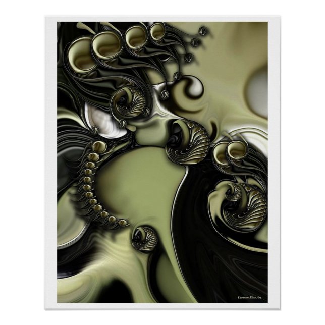 "Still Life with Confused Movement", Glossy Poster (Front)