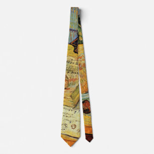 Still Life with Drawing Board by Vincent van Gogh Tie