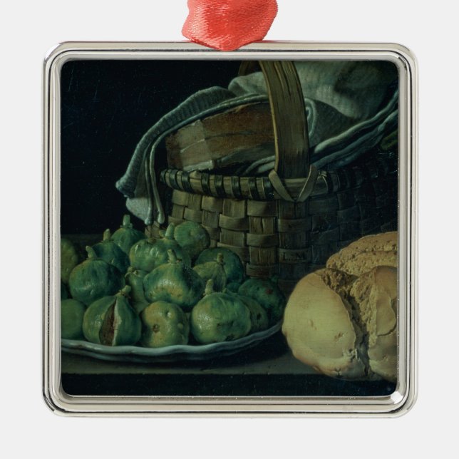 Still Life With Figs, 1746 Metal Tree Decoration (Front)