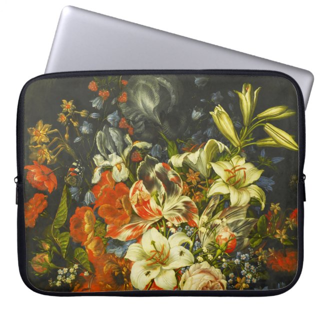 Still Life with Flowers and Fruit  Laptop Sleeve (Front)
