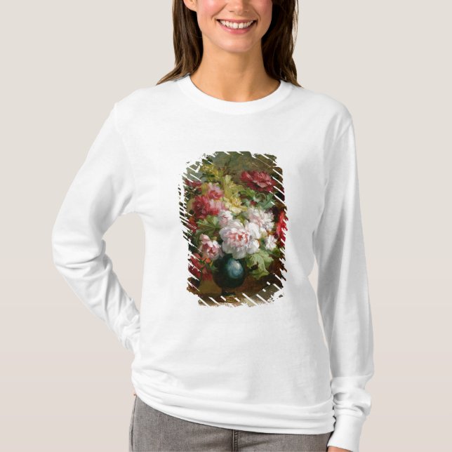 Still life with flowers and sheet music T-Shirt (Front)