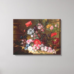 Still Life with Flowers Canvas Print