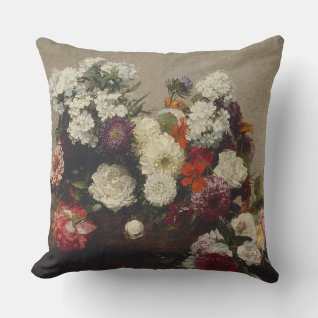 Still Life with Flowers Cushion (Front)