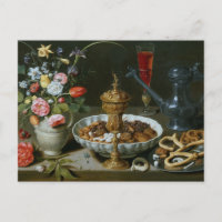 Still Life With Flowers Goblet by Clara Peeters Po