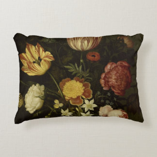 Still Life With Flowers in a Wan-li Vase Ambrosius Decorative Cushion