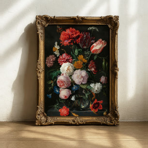 Still Life with Flowers   Jan Davidsz de Heem Poster