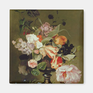 Still life with flowers magnet