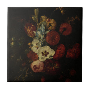 Still Life with Flowers  Tile