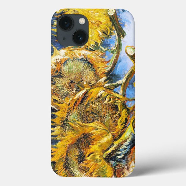 Still Life with Four Sunflowers  Van Gogh Vincent Case-Mate iPhone Case (Back)