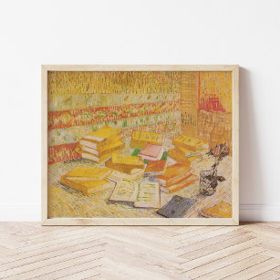 Still Life with French Novels   Vincent Van Gogh Poster