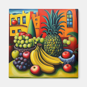 Still life with fruit 10 magnet