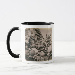Still Life with Fruit, 1860 (sepia photo) Mug