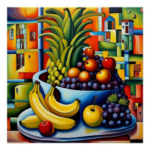 Still life with fruit 7 poster